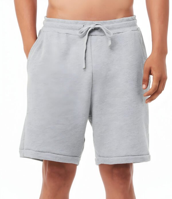 Bella+Canvas Unisex Fleece Sweat Shorts - Image 2