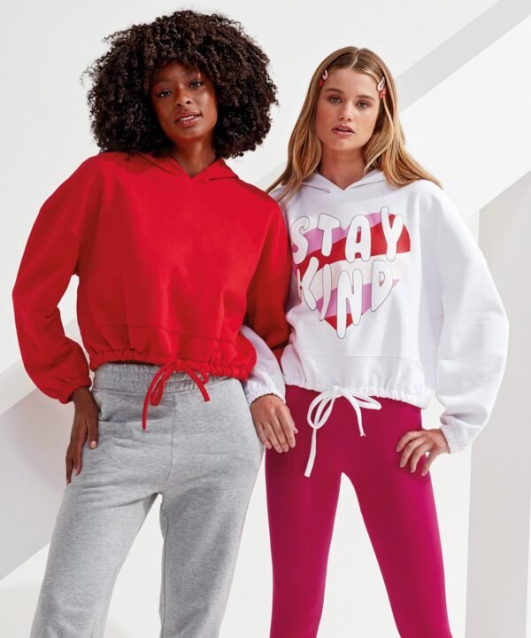 Women's TriDri® Cropped Oversize Hoodie - Image 3
