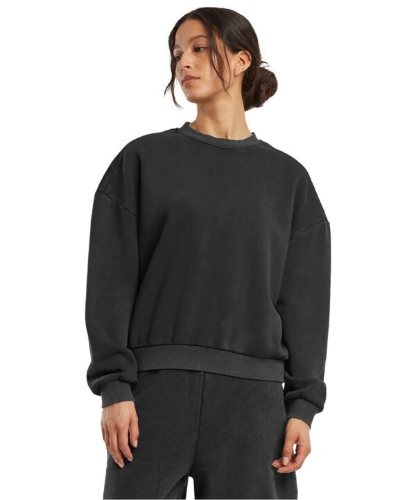 Women’s Vintage Heavy Crew Neck Sweatshirt - Image 3