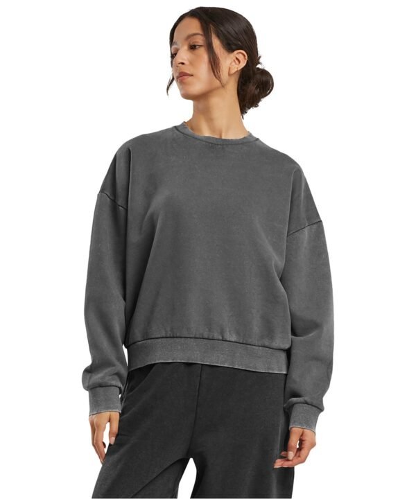 Women’s Vintage Heavy Crew Neck Sweatshirt - Image 2