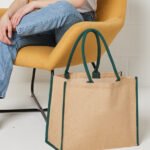 Jute and Canvas Shopper
