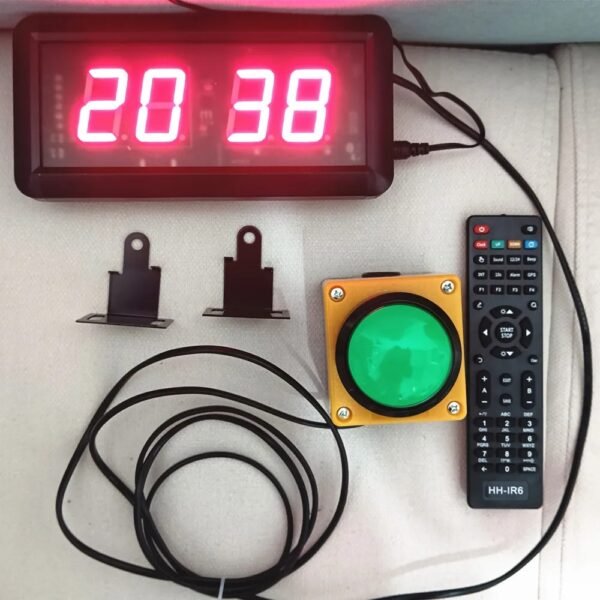 LED Countdown Clock Stopwatch with Remote Control