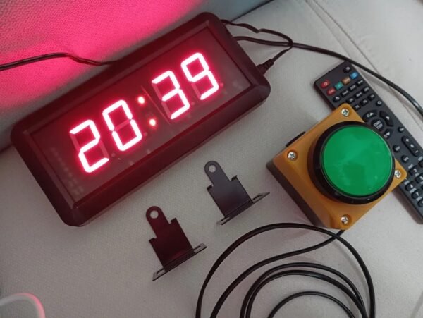 LED Countdown Clock Stopwatch with Remote Control - Image 4