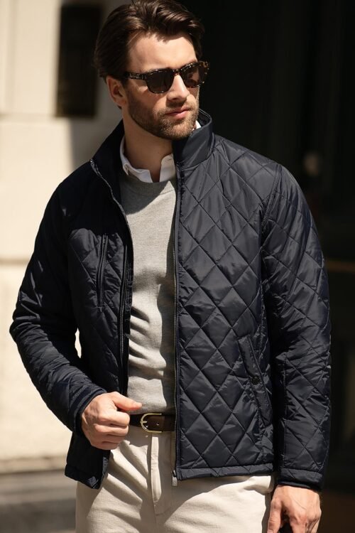 Henderson – stylish diamond quilted jacket