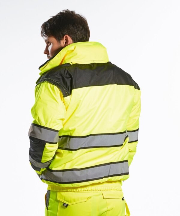 Hi-vis classic bomber jacket (C466) - Image 7