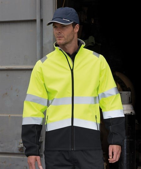 Printable safety softshell jacket - Image 2