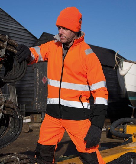 Printable safety softshell jacket - Image 3