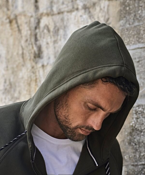 Fashion full-zip hoodie - Image 2